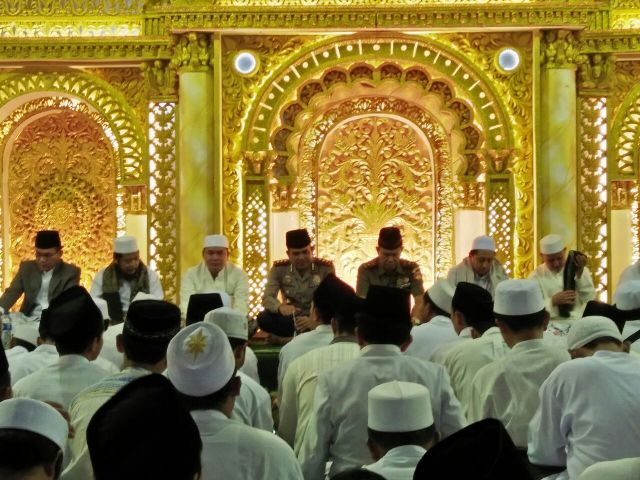 Santri Ponpes Ikuti Haflah Dzikir Kebangsaan Peringati Hari Jadi Kota Kudus