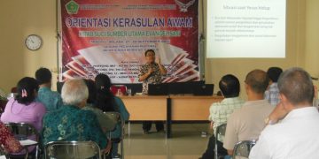 KEMENAG ADAKAN ORIENTASI KERASULAN AWAM