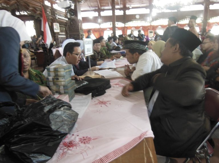 8.458.200.000 UNTUK KESEJAHTERAAN GURU MADIN, TPQ DAN DIAQONIA