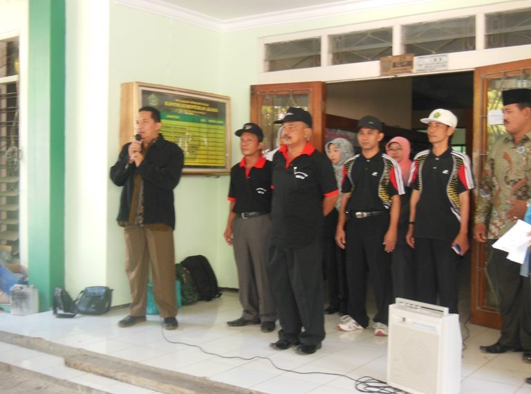 PELEPASAN KONTINGEN AKSIOMA TK. PROVINSI KEMENAG KUDUS