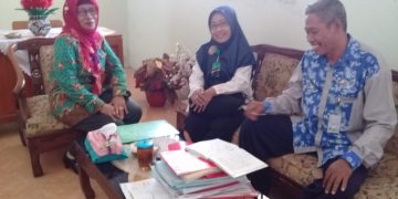 Tim Monev Guru Sertifikasi Kemenag Kudus Lakukan kunjungan kerja