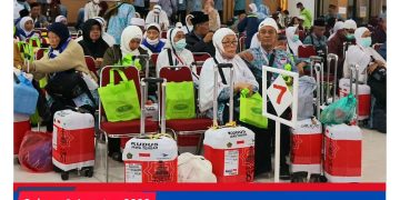 Jemaah Haji Kloter 87 Tiba di Asrama Haji Donohudan