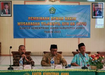 Pembinaan Dewan Hakim MTQ Kankemenag Kab. Kudus