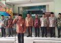 Pimpin Apel Penghormatan Bendera, Kasubbag TU Sampaikan Sistem Kerja WFA dengan Menerapkan Core Values ASN BerAkhlak