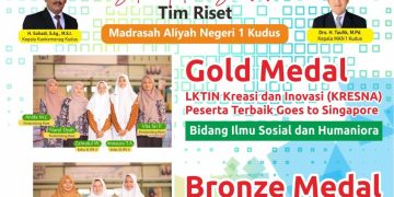 Pertahankan Tradisi Juara, Tim Riset SIP MAN 1 Kudus Sabet Perunggu bidang MST dalam Ajang KRESNA Tahun 2024
