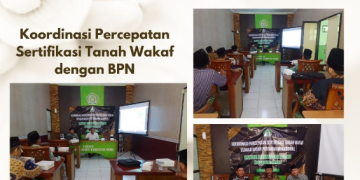 Koordinasi Percepatan Sertifikasi Tanah Wakaf dengan BPN