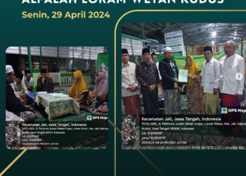 Ikrar Wakaf untuk Masjid Besar Alfalah Loram Wetan Jati Kudus