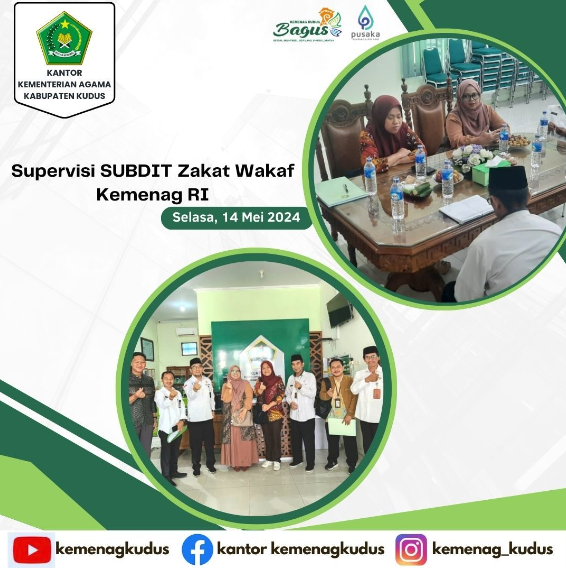Supervisi Subdit Zakat Wakaf Kemenag RI