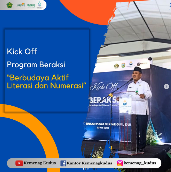 Kick off Program Beraksi “Berbudaya Aktif Literasi dan Numerasi”