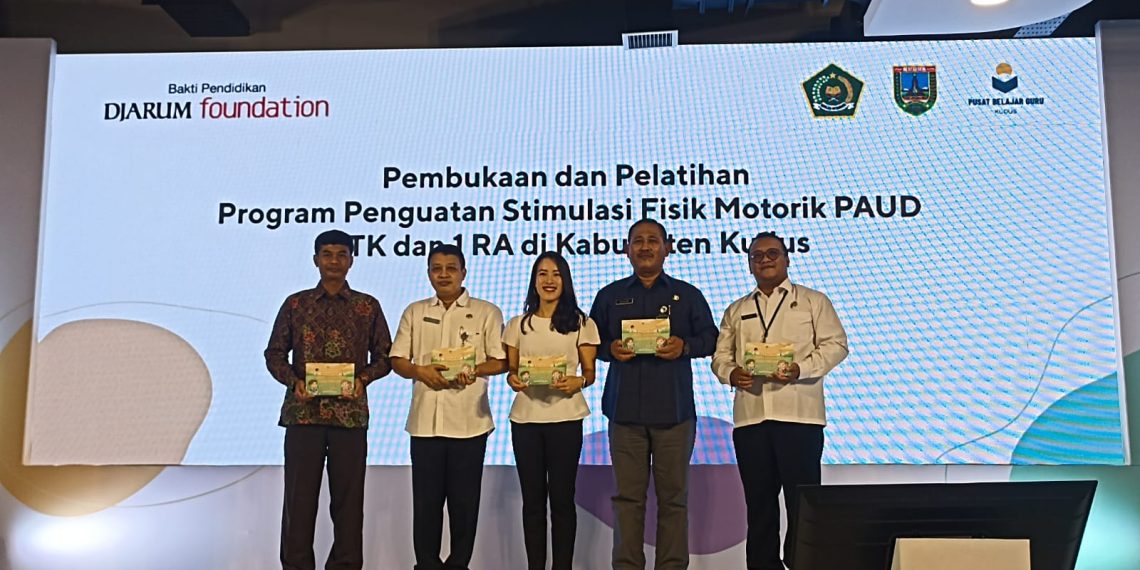 Kepala Kankemenag Kudus Apresiasi Program Penguatan Stimulasi Fisik Motorik PAUD oleh Djarum Foundation Bakti Pendidikan