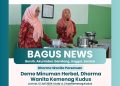 Demo Minuman Herbal, Dharma Wanita Kemenag Kudus