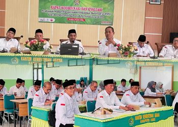 Rakor dan Evaluasi Pelaksanaan Program PMPZI