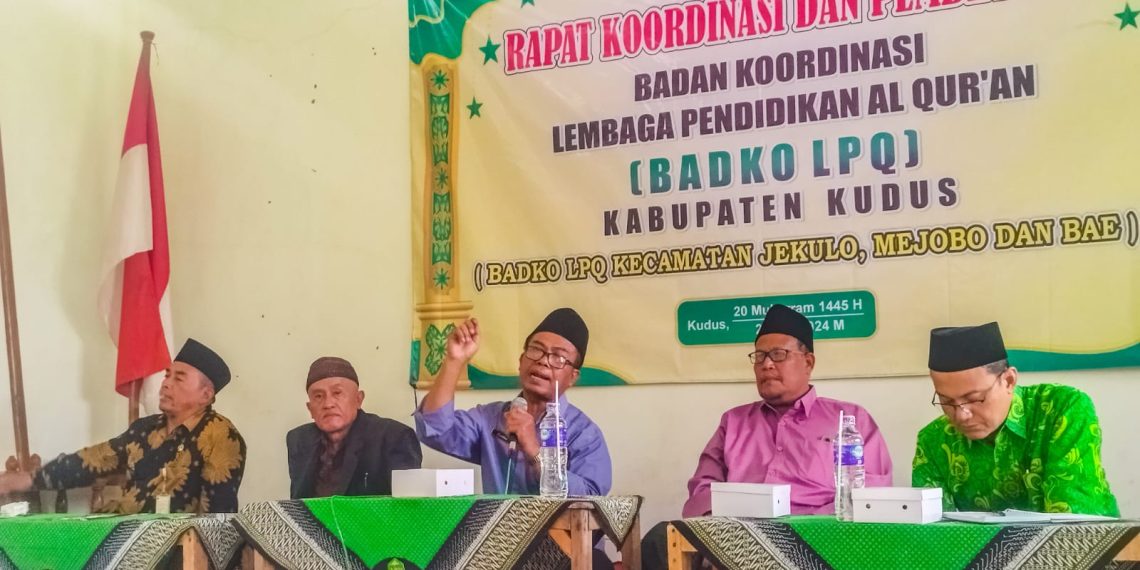 Rakor dan Pembinaan Badko LPQ Kab. Kudus