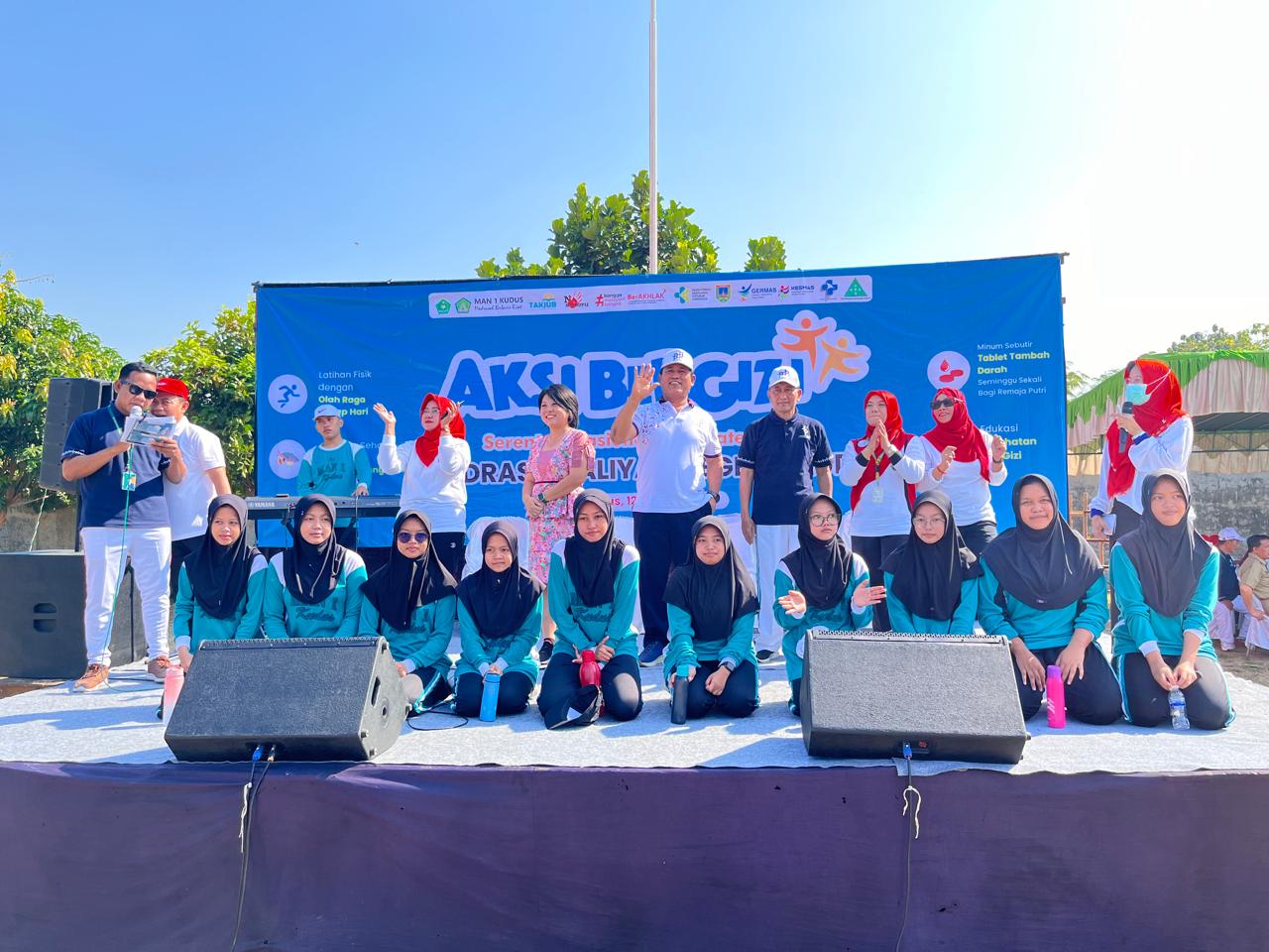 Gerakan Aksi Bergizi Serentak Tahun 2024 di MAN 1 Kudus