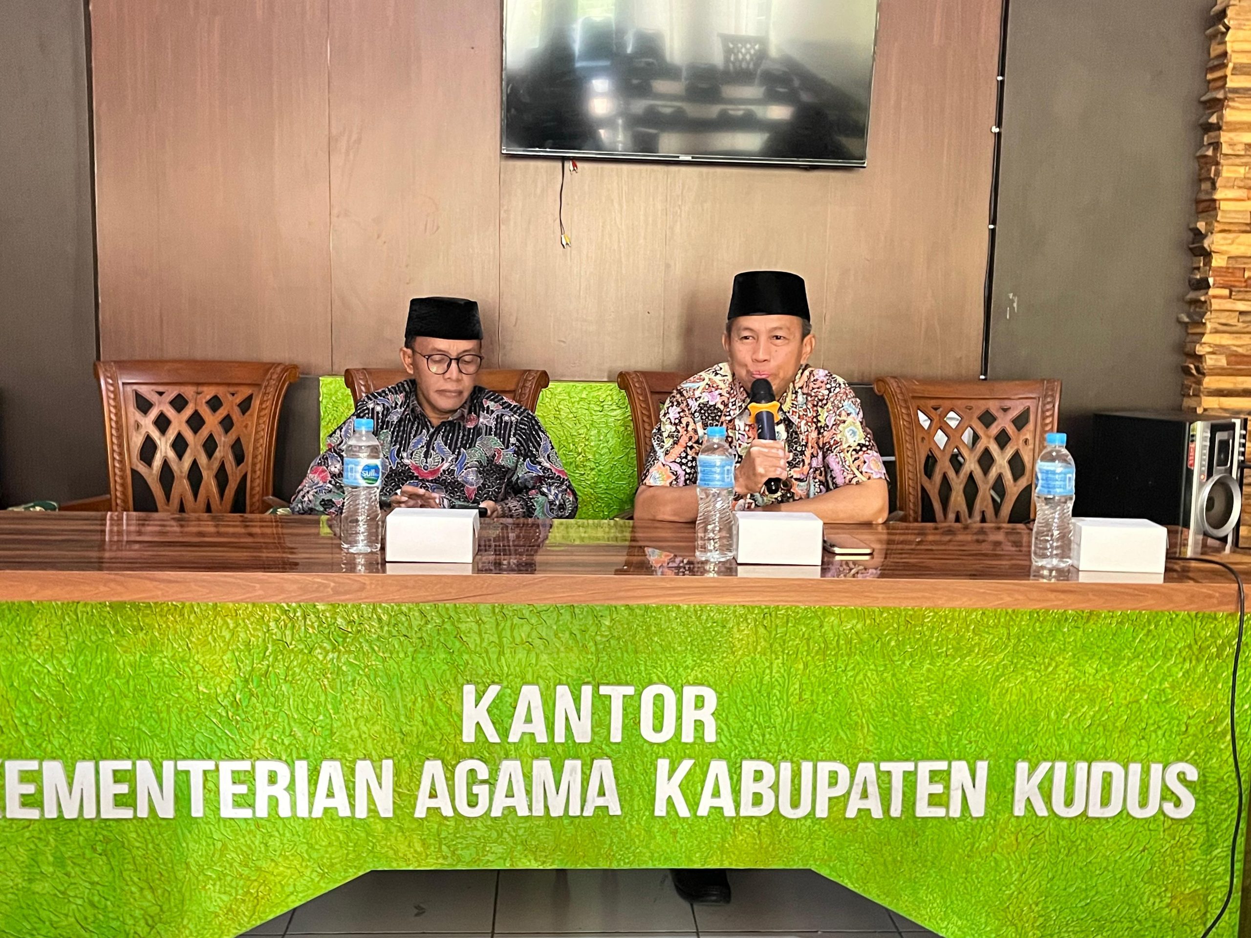 Penutupan PPL IAIN Kudus di Kantor Kemenag Kab. Kudus