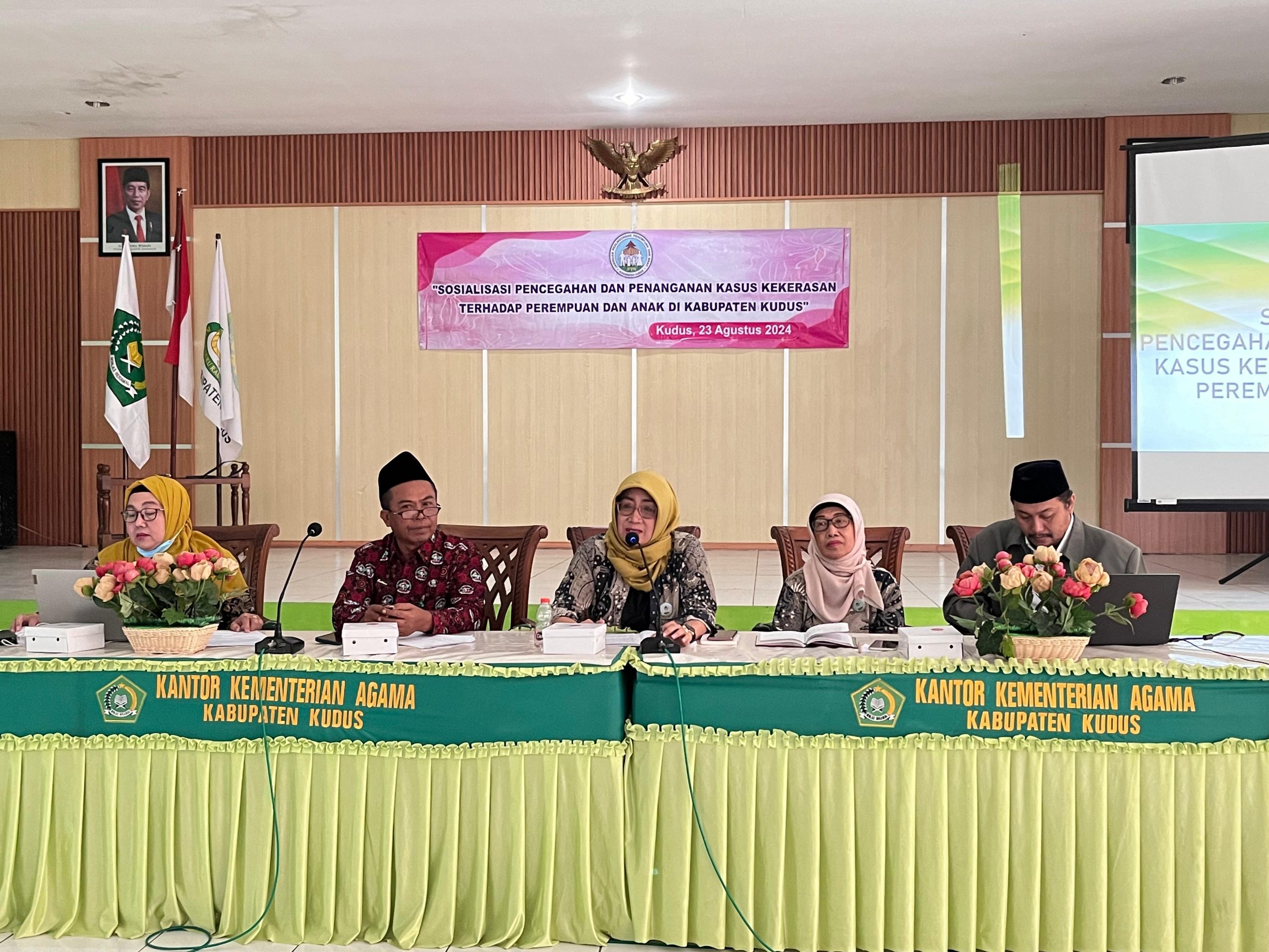 Sosialisasi Pencegahan dan Penanganan Kasus Kekerasan di Pondok Pesantren