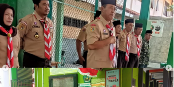Kakankemenag Lepas Kontingen MTs Kudus untuk pelaksanaan Jambore