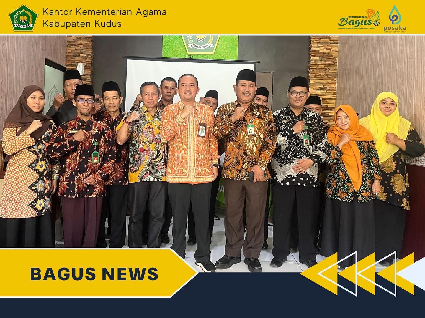 Pembukaan Uji Kompetensi PNS, Kabag TU Berikan Arahan Singkat