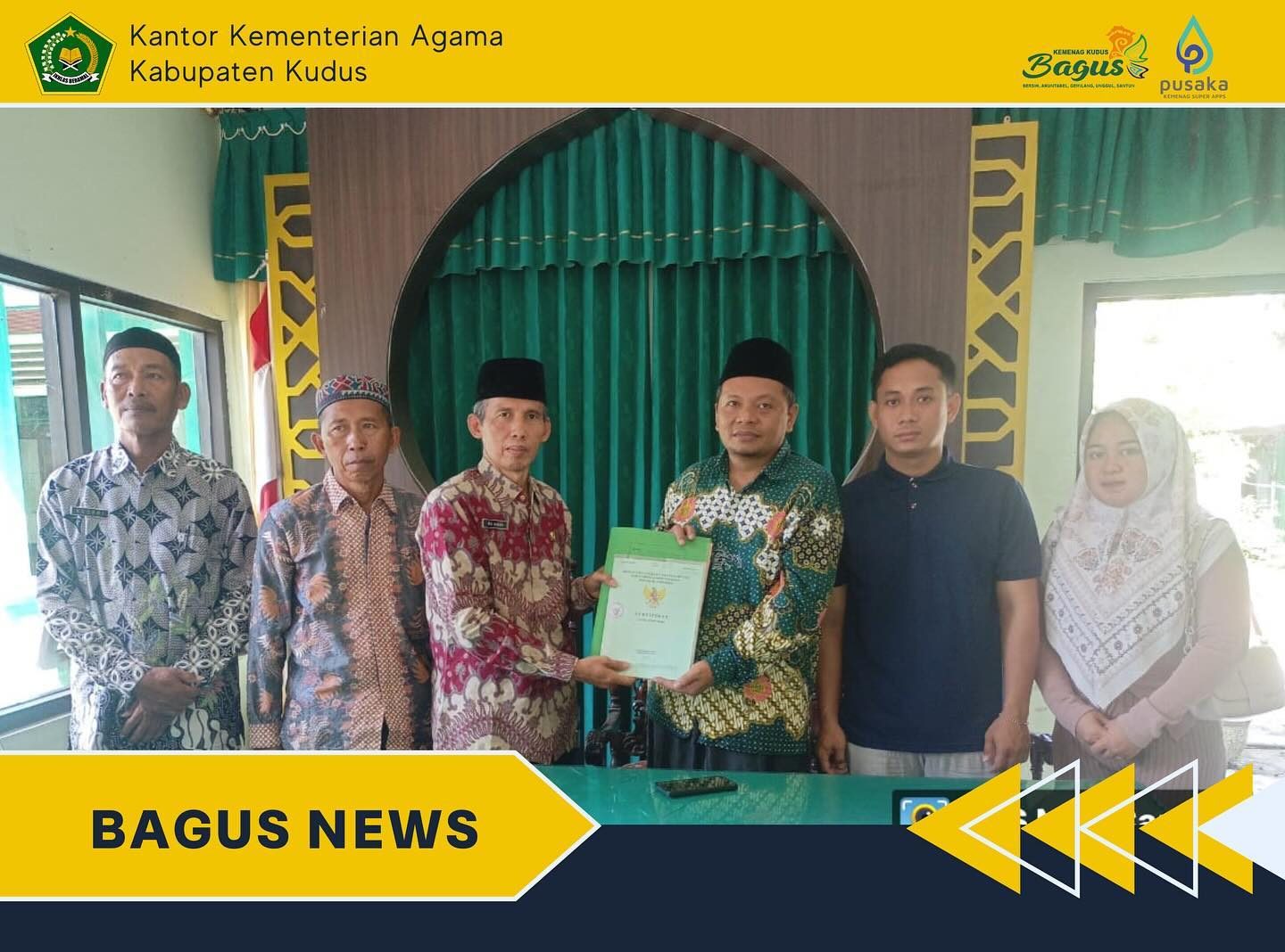 Ikrar Wakaf Tanah untuk Musala Darussalam dan Pendidikan di Desa Jetis Kapuan