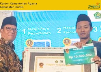 Masjid Jami’ At Taqwa Kudus Mendapatkan Juara 3 Tingkat Nasional