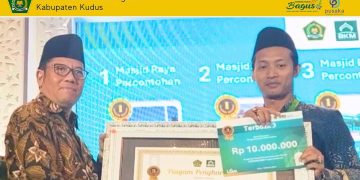 Masjid Jami’ At Taqwa Kudus Mendapatkan Juara 3 Tingkat Nasional