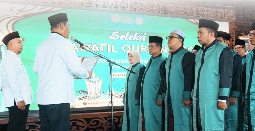 Kakankemenag Kudus Lantik Dewan Hakim STQ (Seleksi Tilawatil Qur’an) Tingkat Kabupaten Kudus