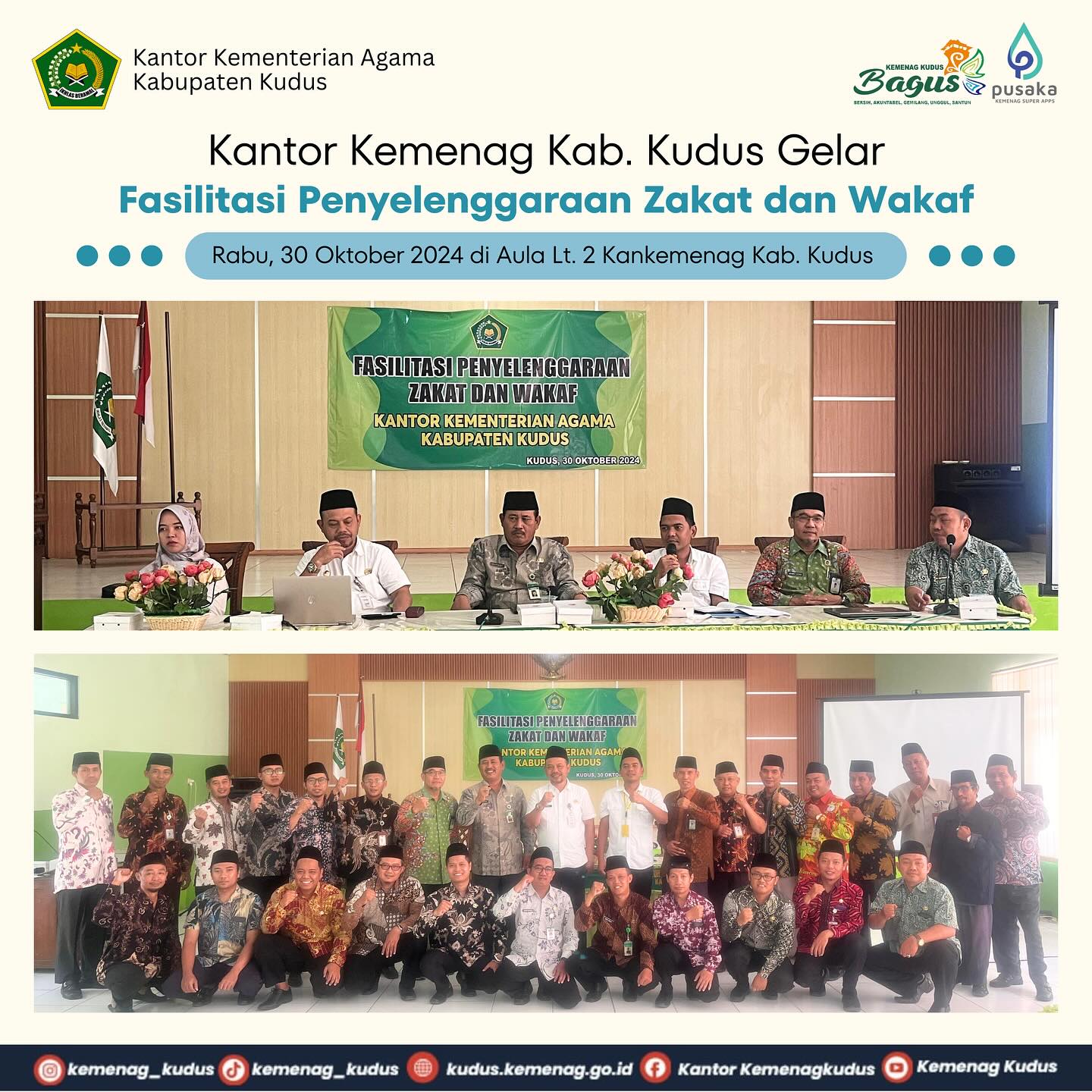 Fasilitasi Penyelenggaraan Zakat dan Wakaf