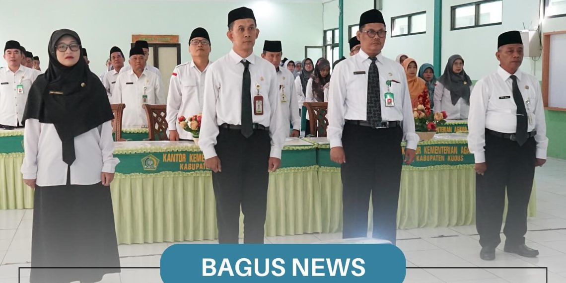 Pelantikan dan Pengukuhan Pejabat Fungsional di Kantor Kemenag Kudus