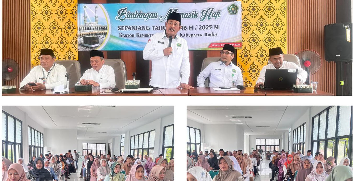 PHU Kankemenag Kab. Kudus Gelar Bimbingan Manasik Haji Sepanjang Tahun