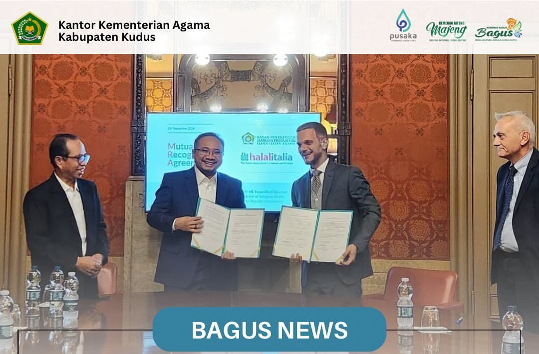 Tandatangani MRA Jaminan Produk Halal Pertama di Eropa, Menag : Perkuat Integrasi Pasar Regional