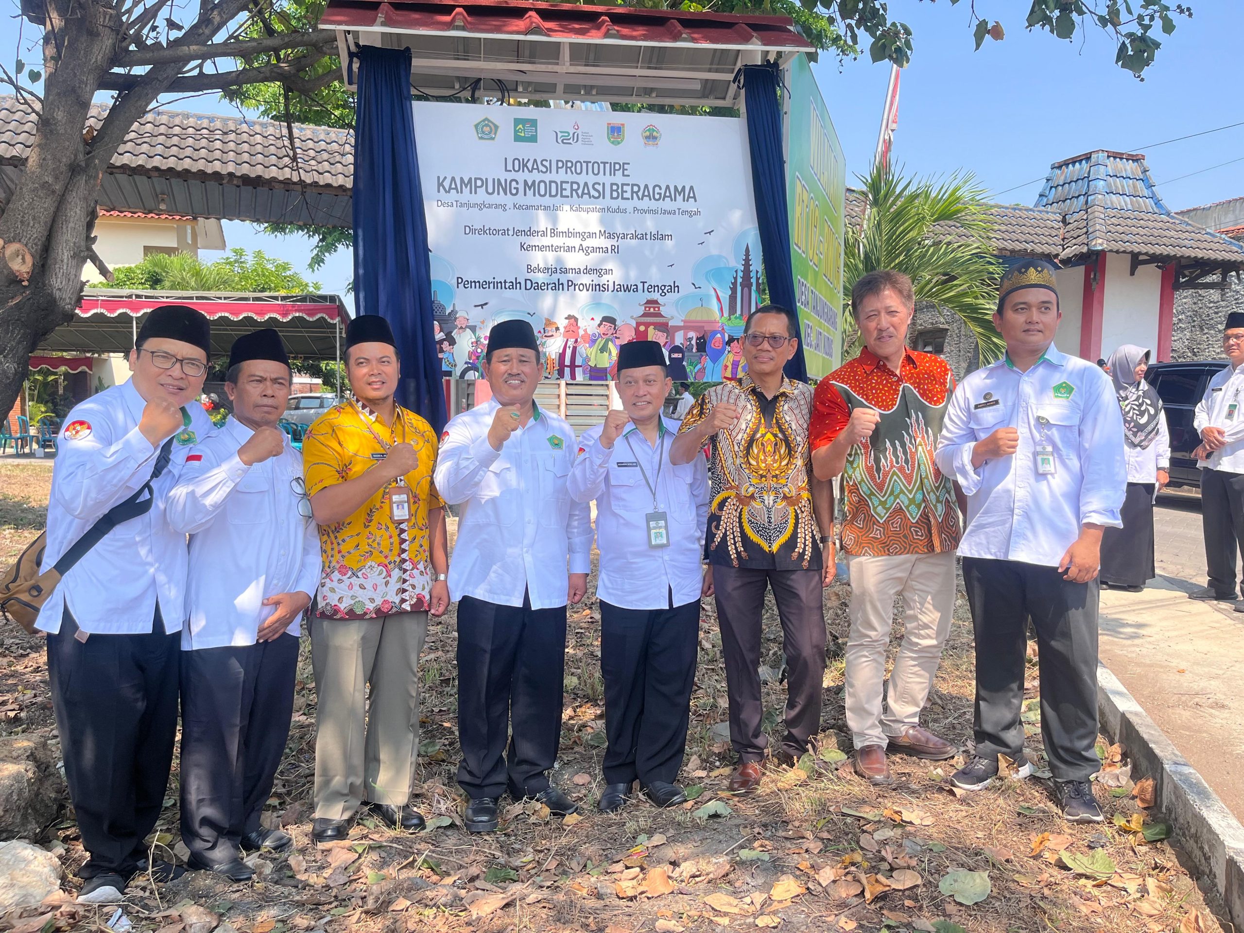 Peresmian Lokasi Prototipe Kampung Moderasi Beragama