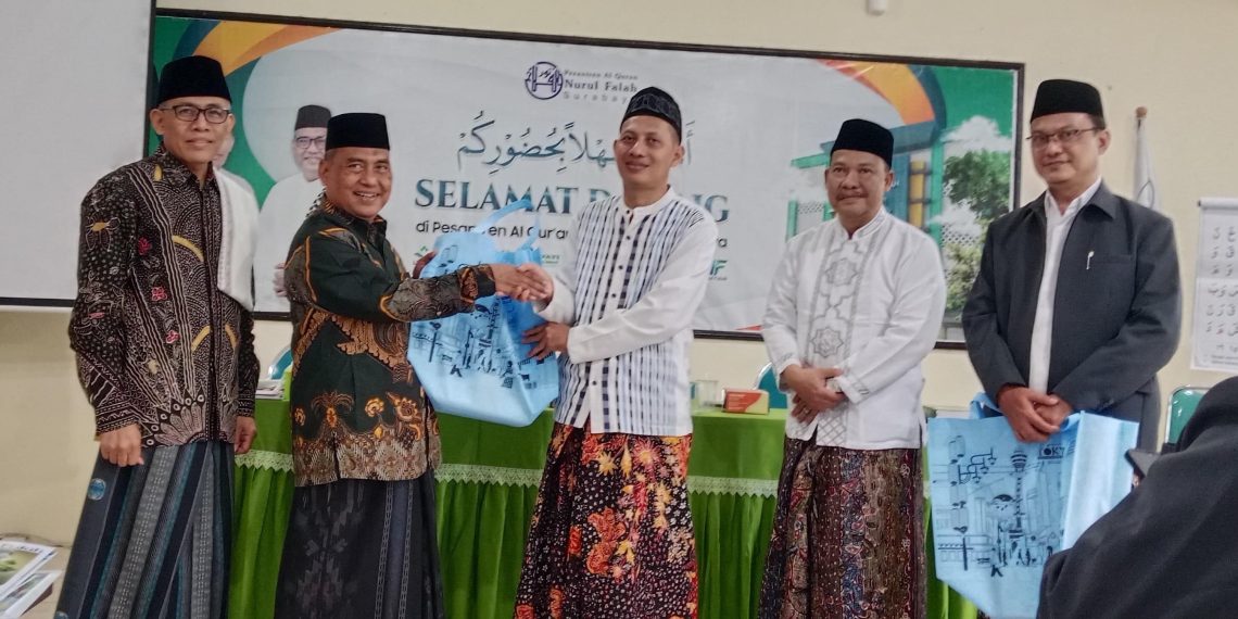 Kasi PD Pontren Dampingi Badko LPQ Kudus Silaturahim Studi ke Pesantren Al-Qur’an Nurul Falah Ketintang Timur Surabaya