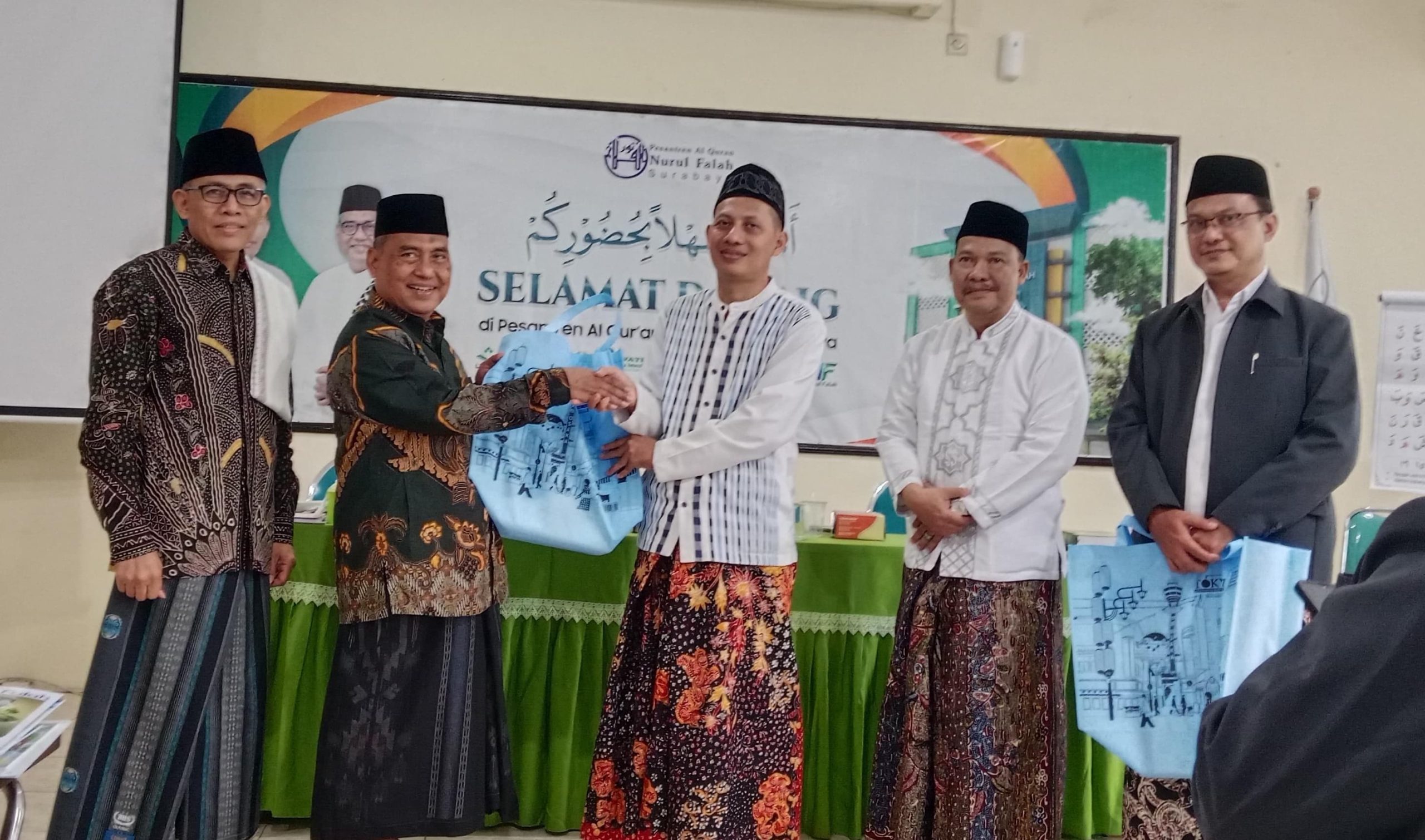 Kasi PD Pontren Dampingi Badko LPQ Kudus Silaturahim Studi ke Pesantren Al-Qur’an Nurul Falah Ketintang Timur Surabaya