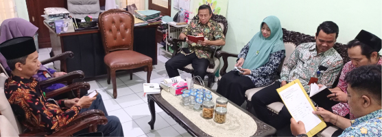 Rapat Koordinasi Kehumasan Kantor Kemenag Kabupaten Kudus