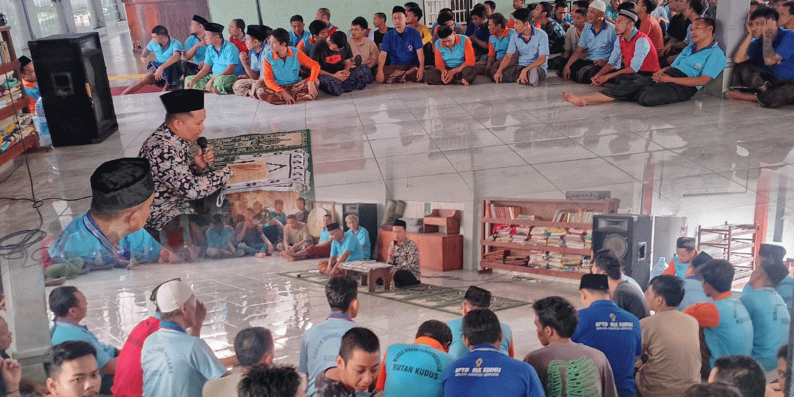 Penyuluh KUA Mejobo Laksanakan Bimbingan Mental di Rutan Kelas IIB Kabupaten Kudus