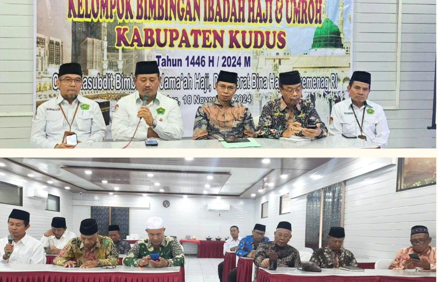 Kepala Kankemenag Kabupaten Kudus Menerima Kunjungan Kasubdit Bimjah Kemenag RI