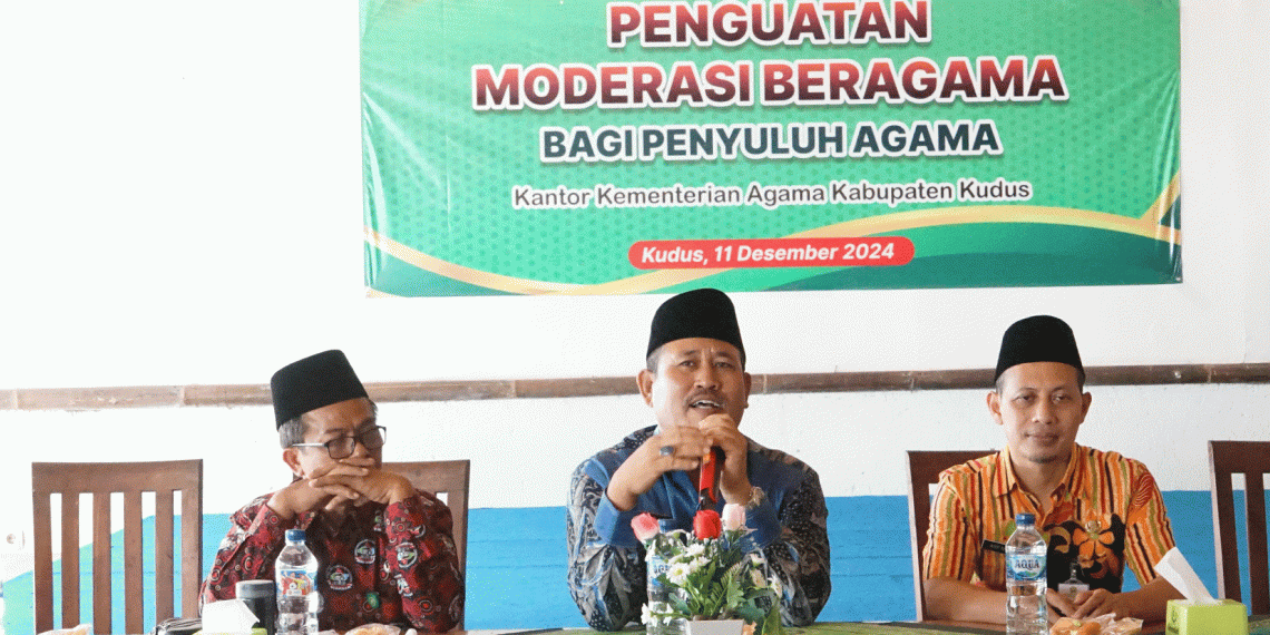 Penguatan Moderasi Beragama bagi Penyuluh Agama se-Kabupaten Kudus