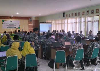 66 Penyuluh Agama Islam Kemenag Kudus  Ikuti CAT Evaluasi Kinerja