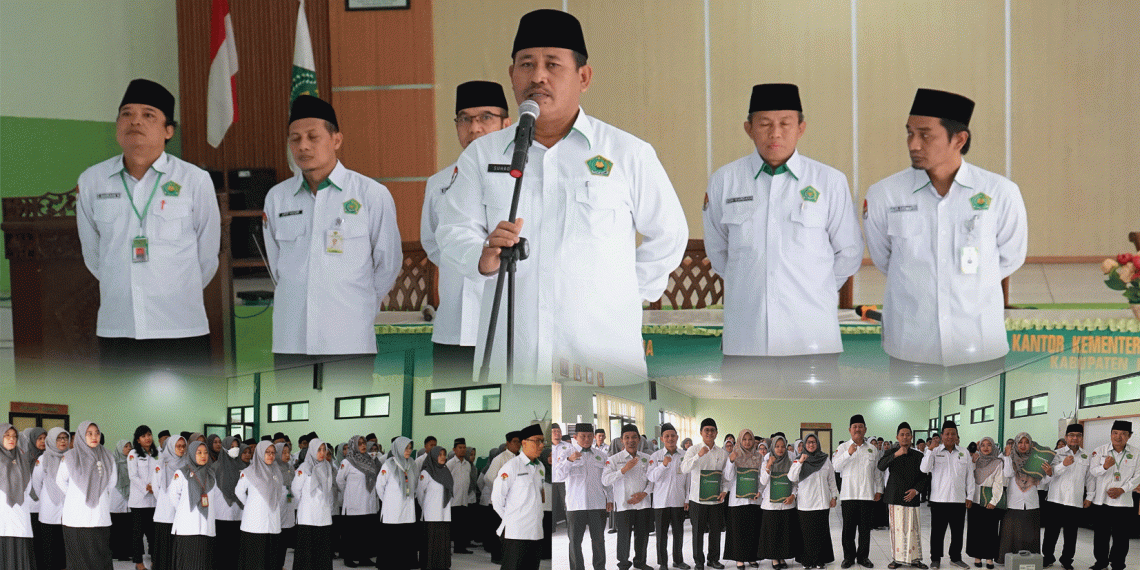 Apel Pagi dan Penyerahan Bantuan dari Pura Group