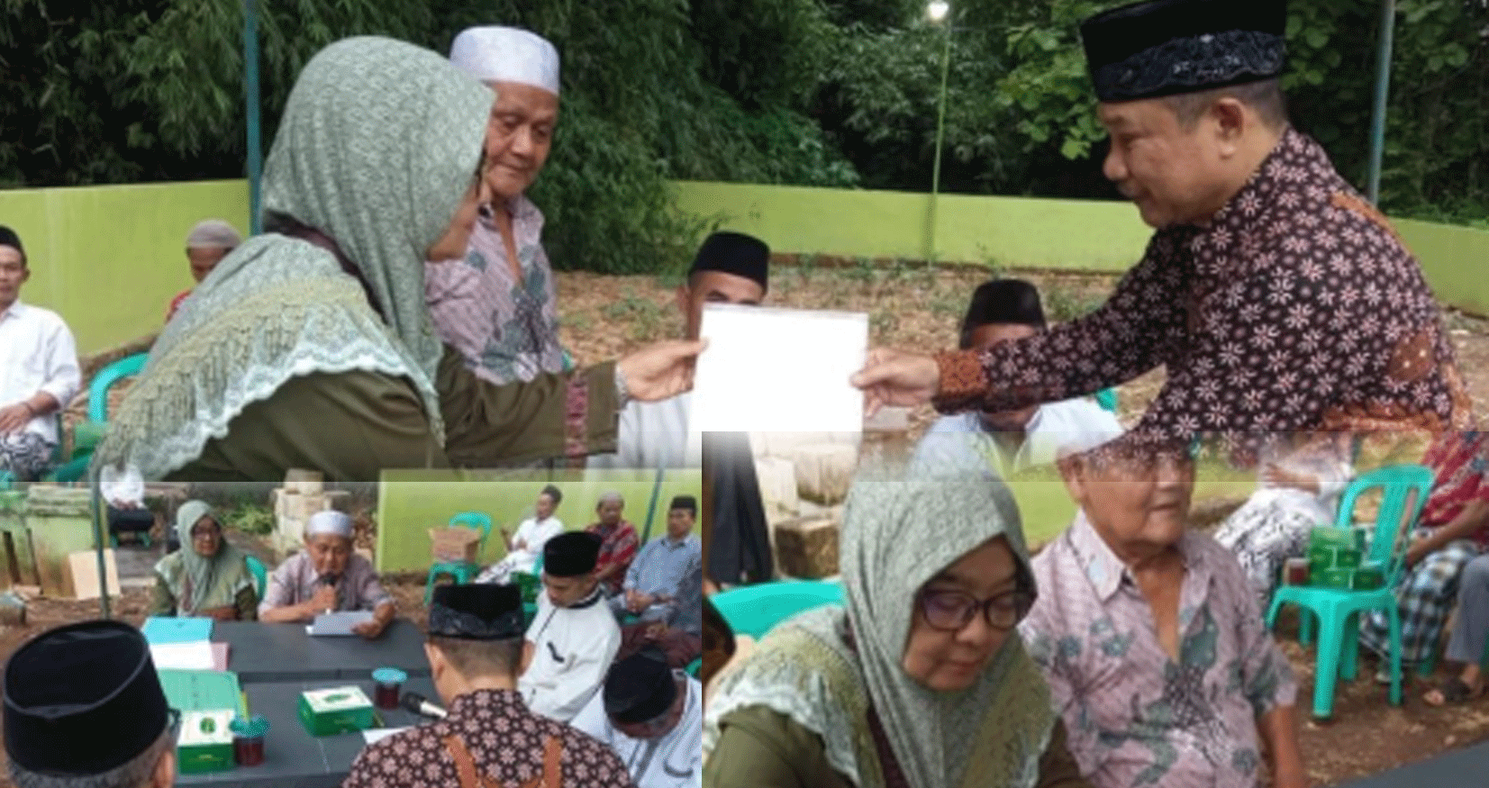 Ikrar Wakaf Makam Muslim Nanggulboyo Ngembalrejo Bae Kudus