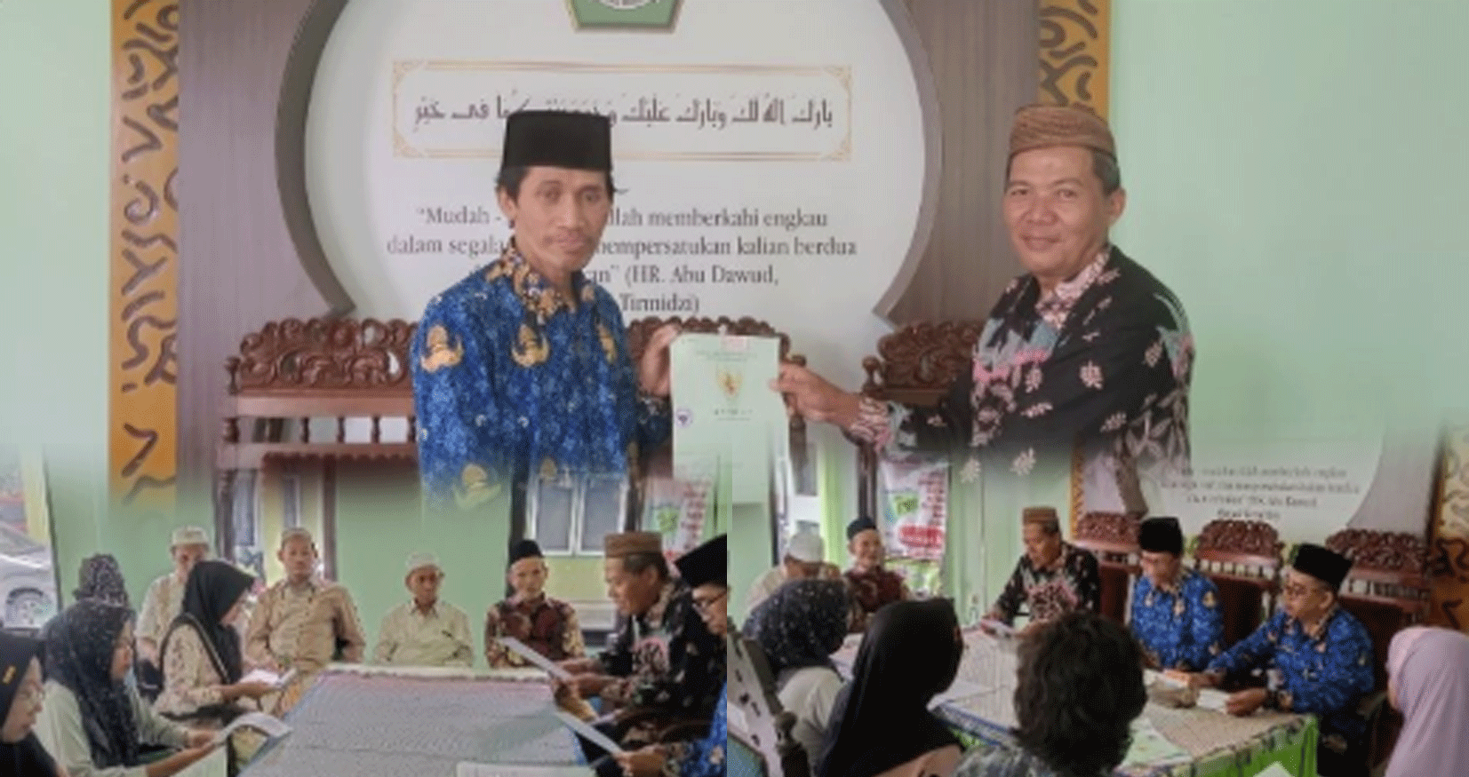 Ikrar Wakaf KUA Kaliwungu Kudus