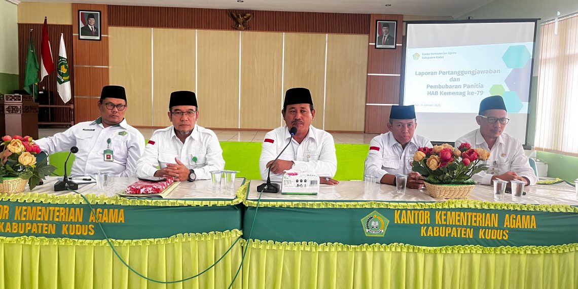 Pembubaran Panitia HAB Ke-79 Kankemenag Kab. Kudus