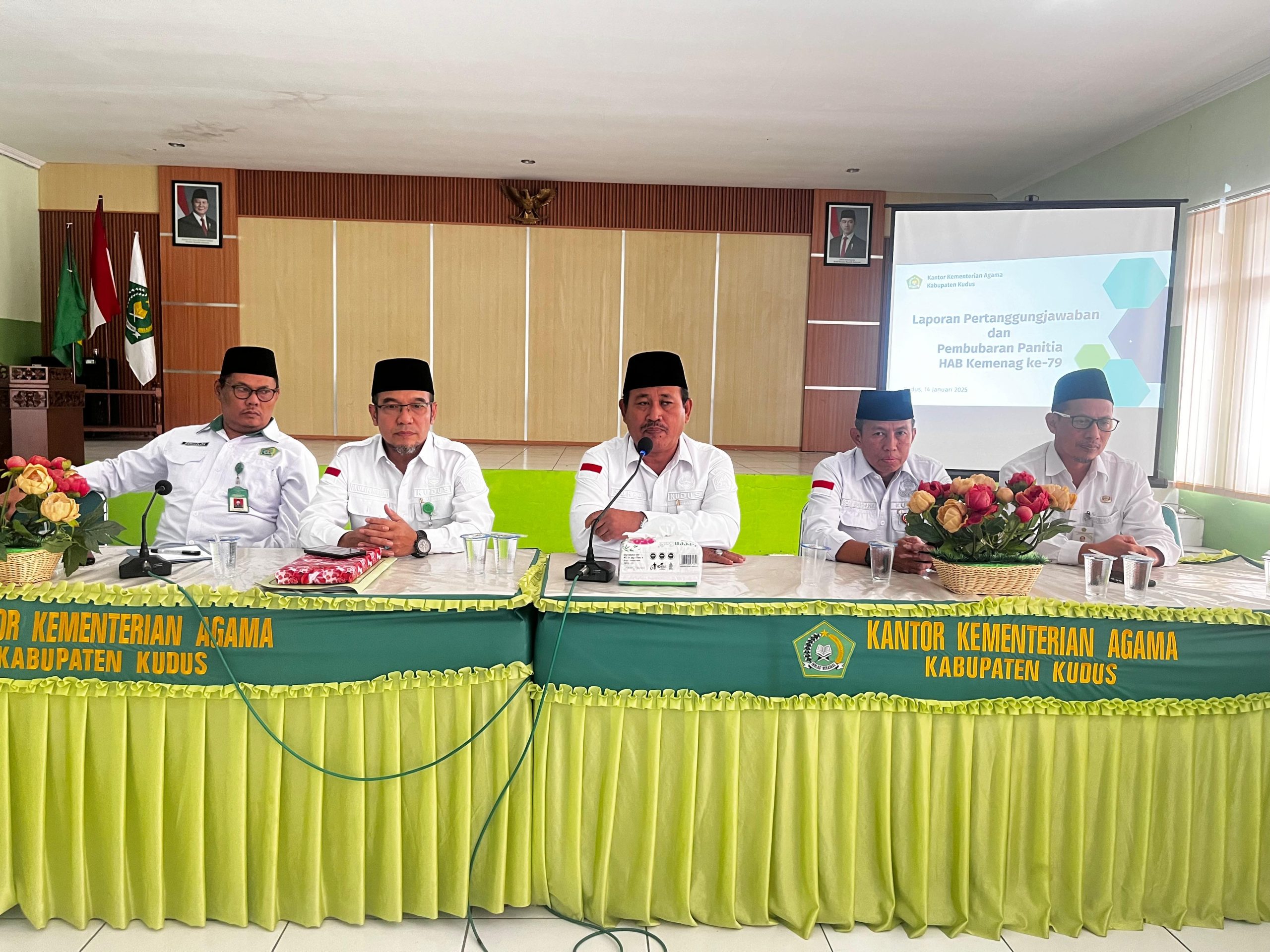 Pembubaran Panitia HAB Ke-79 Kankemenag Kab. Kudus