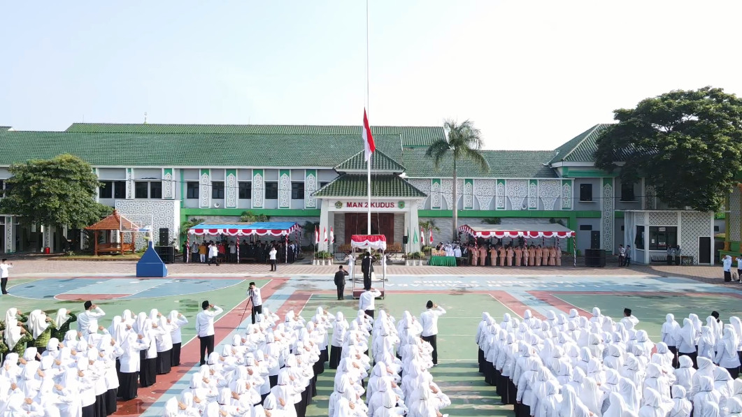 Upacara Hari Amal Bakti ke 79 Kantor Kementerian Agama Kabupaten Kudus