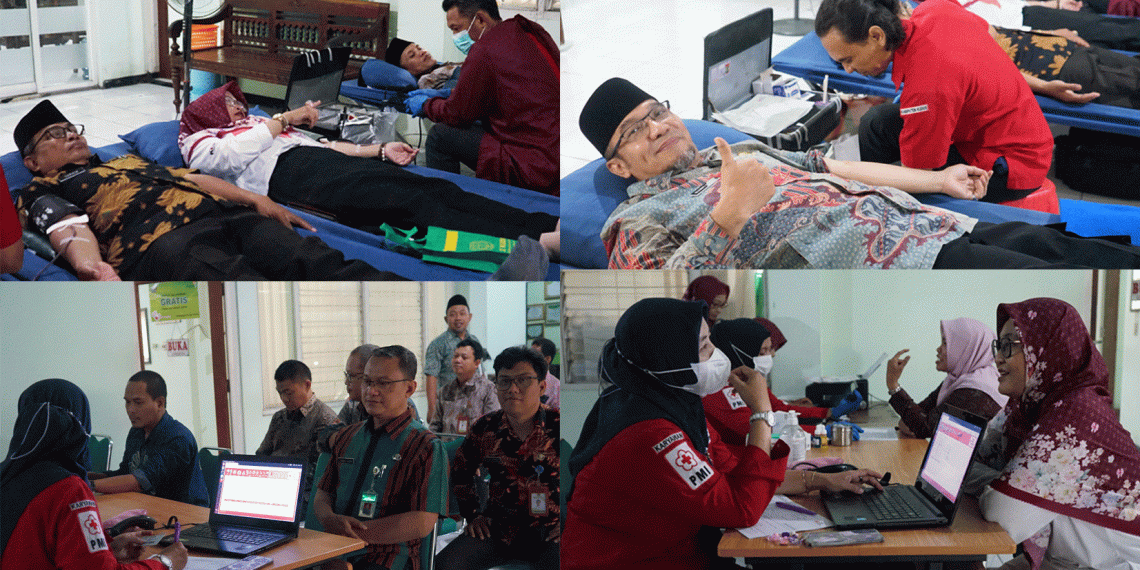 Donor Darah Hari Amal Bakti Kemenag ke-79