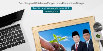 Selamat Hari Pers Nasional, Menag: Pencerah Umat Lestarikan Alam untuk Ketahanan Pangan