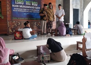 216 Madrasah Diniyah Takmiliyah Awaliyah (MDTA) Kabupaten Kudus Mengikuti Ujian Akhir