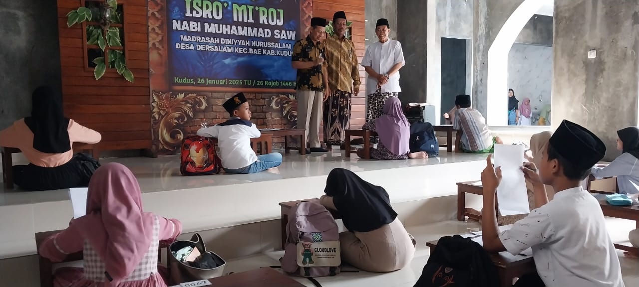 216 Madrasah Diniyah Takmiliyah Awaliyah (MDTA) Kabupaten Kudus Mengikuti Ujian Akhir
