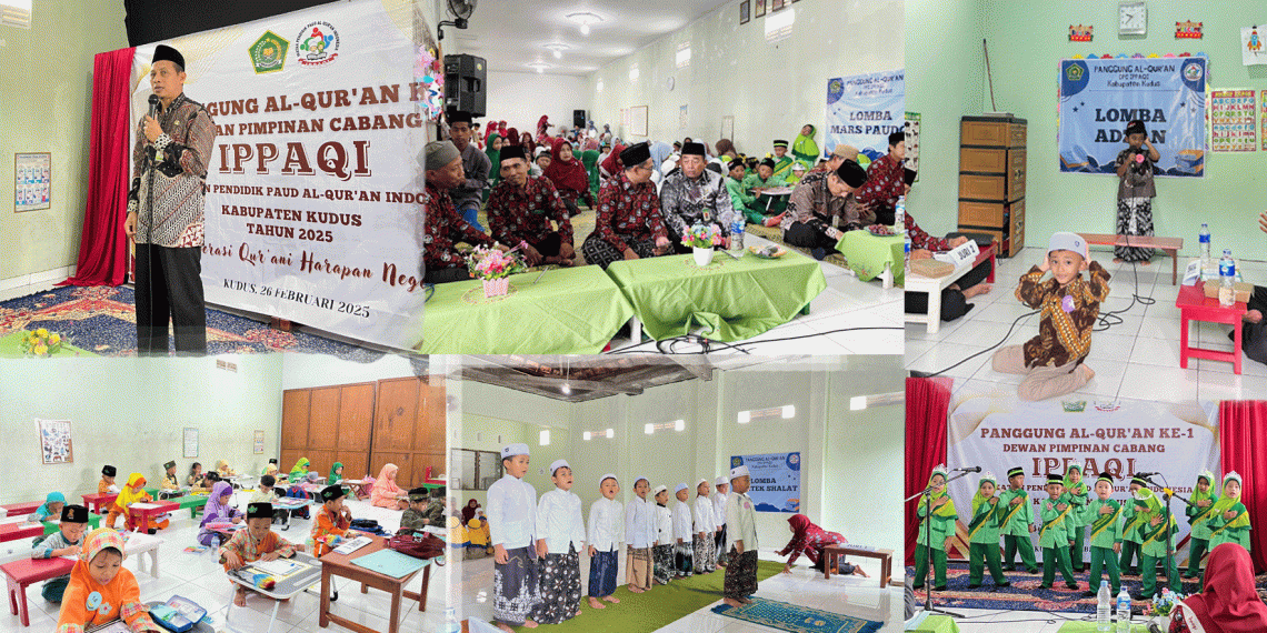 Kankemenag Kab. Kudus Apresiasi Lomba Panggung Al Qur’an PAUDQu yang diselenggarakan oleh IPPAQI Kab. Kudus