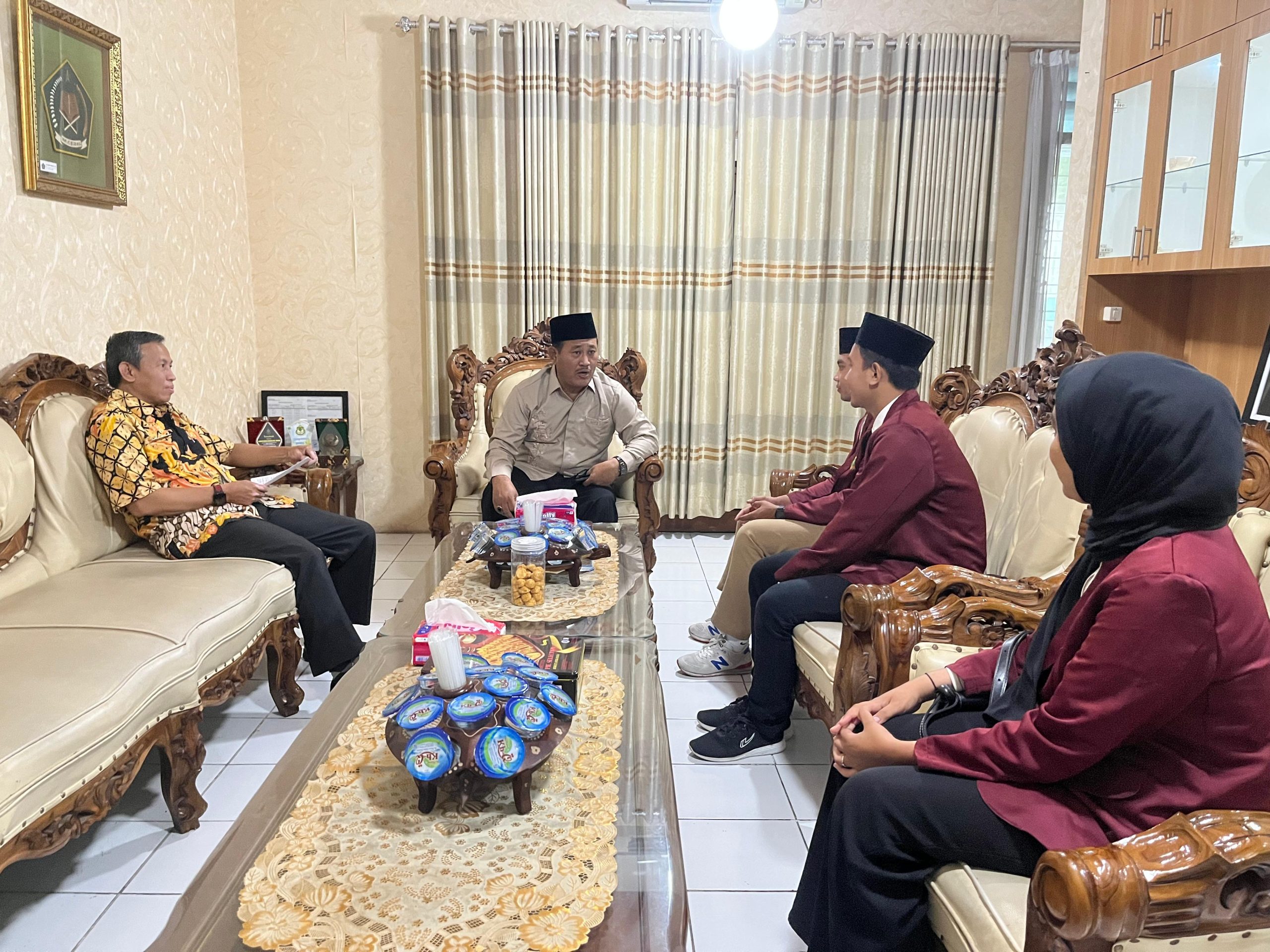 Kakankemenag Kab. Kudus Dukung DEMA IAIN Kudus Adakan Kuliah Ramadan di Kemenag
